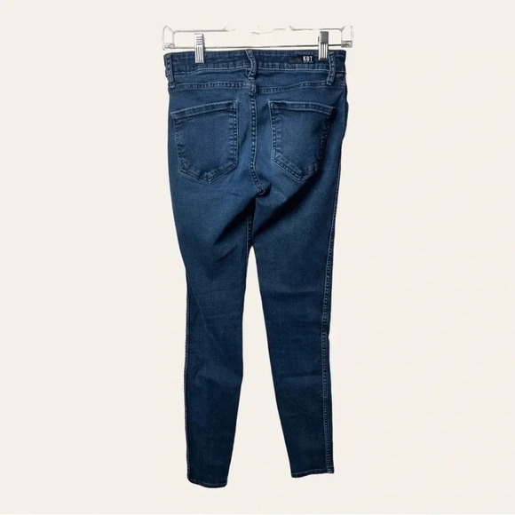 KUT FROM THE KLOTH SKINNY DENIM JEANS SIZE 2 DARK WASH DENIM IN COLOR - Picture 6 of 9